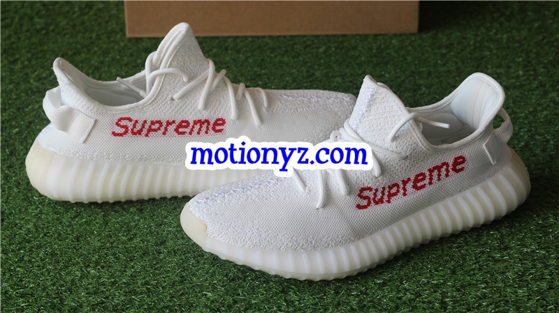 Adidas Yeezy Boost 350 V2 Supreme Triple White